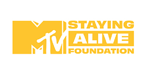 MTV Staying Alive Foundation Logo LOGO MTB Staying Alive Foundation